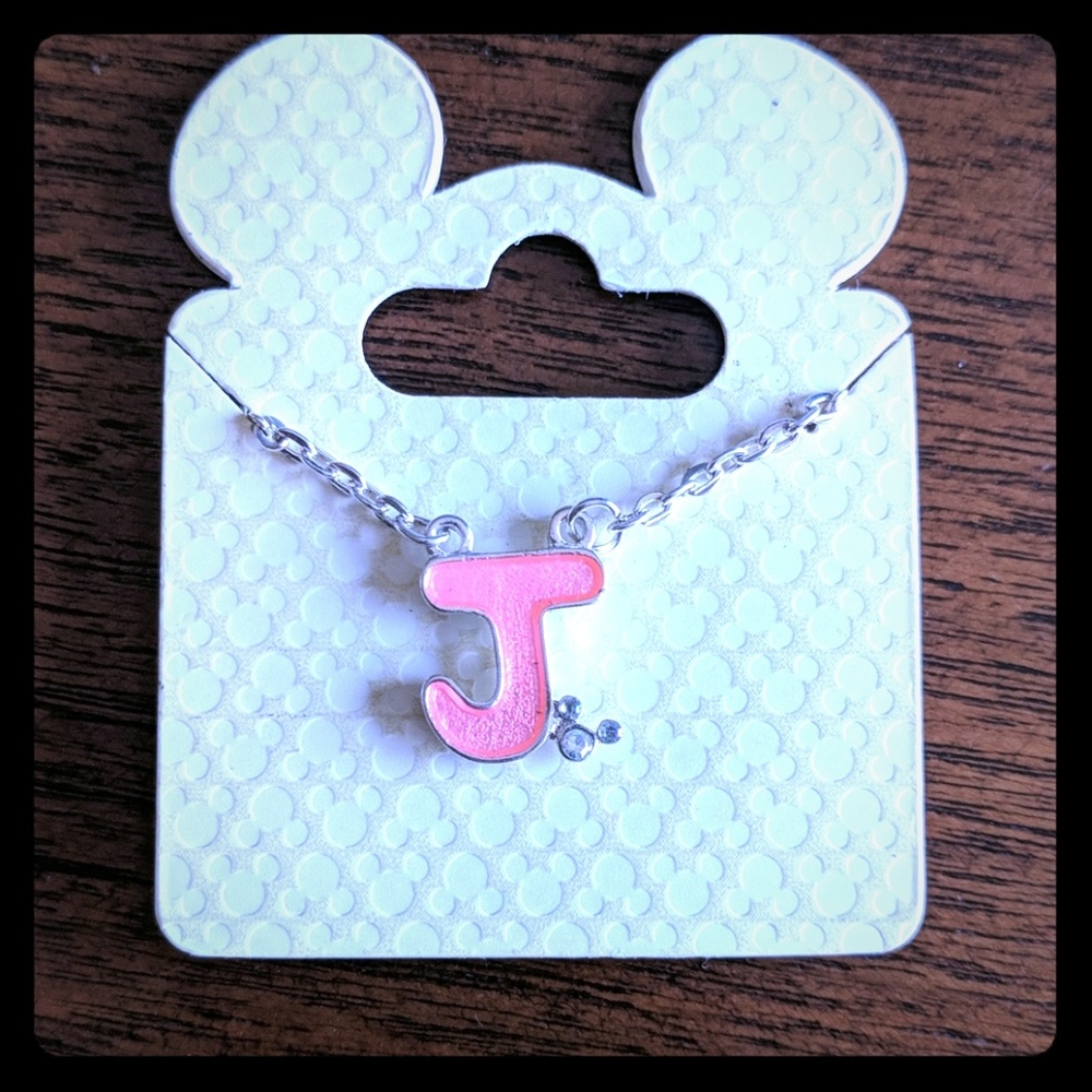 "J" Disney necklace